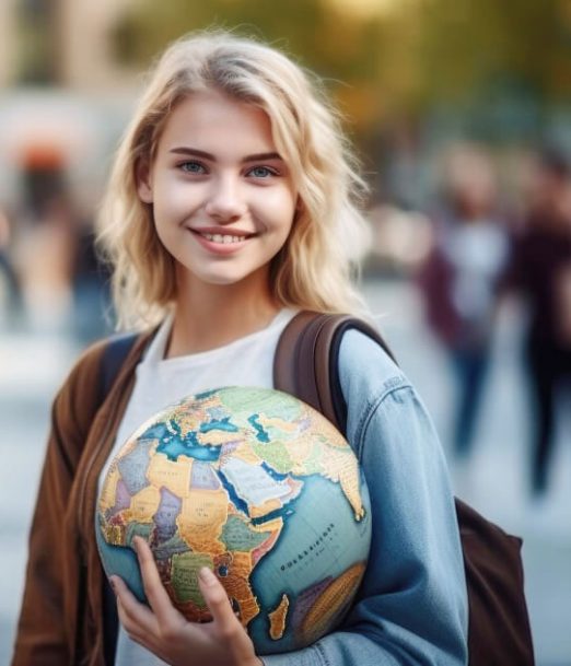 Girl-and-world Girl-and-world